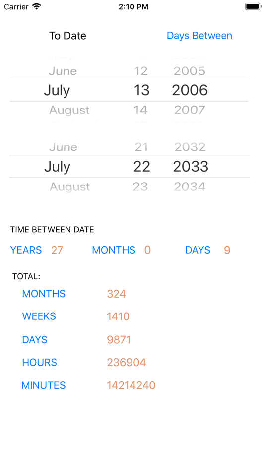 #3. Date & Age Calculator (iOS) 由: Ramesh Batra