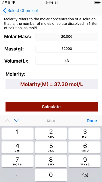 Molarity Of Solution screenshot-9