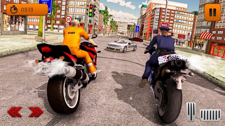 US Police Moto Bike Cop Chase screenshot-3