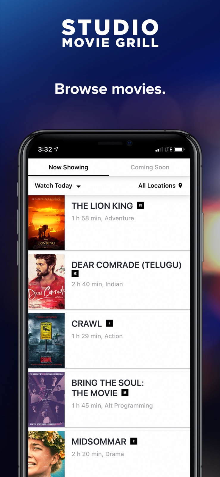 SMG Theaters iphone screenshot 1