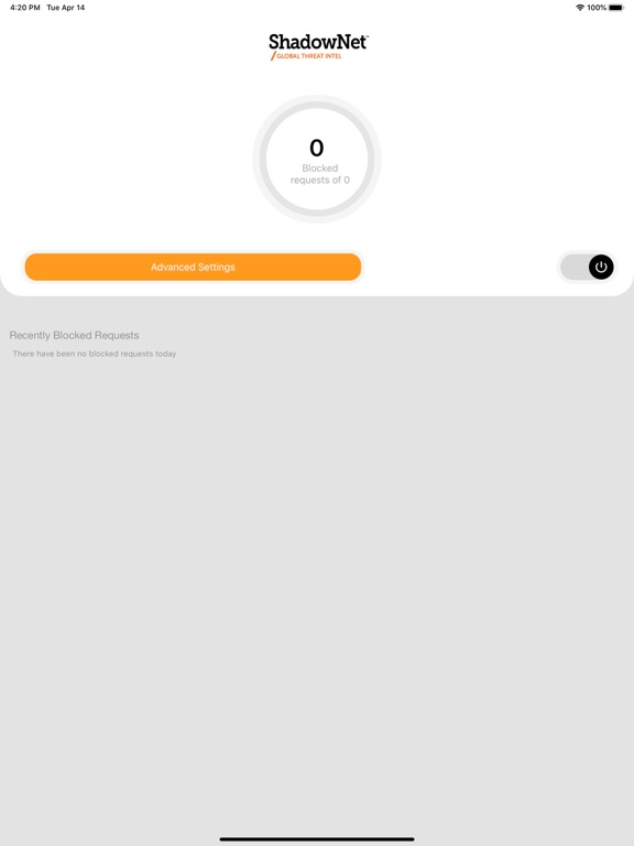 ShadowNet iPad screenshot 2 - Productivity app
