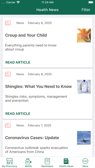 The Hometown Pharmacy iPhone screenshot 5 - Health & Fitness app