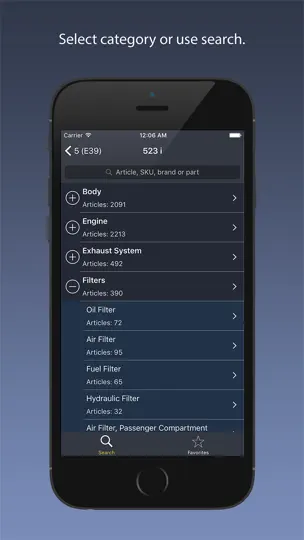 Screenshot von Autoteile Für BMW auf dem iPhone 3