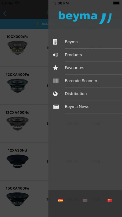 Beyma Professional Speakers Screenshot 4 - AppWisp.com Beyma Professional Speakers Screenshot 4 - AppWisp.com