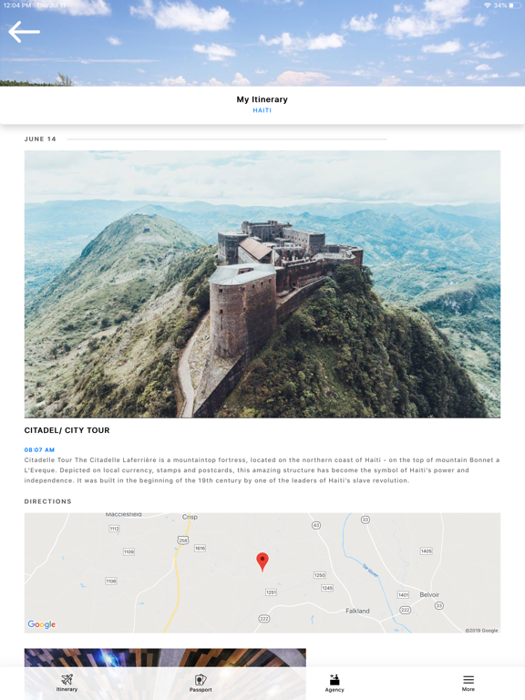 My Travel App iPad screenshot 6 - Travel app