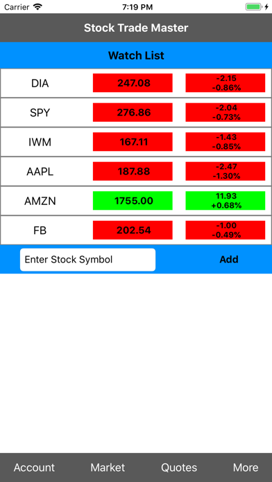 Screenshot #2 pour Stock Trade Master Lite