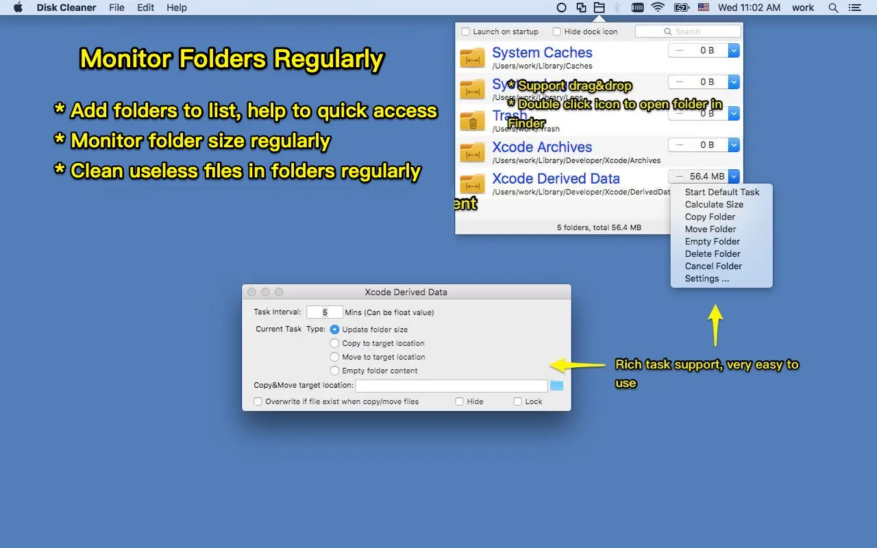 Folder Watcher (macOS) Podle: 刚刚 孔