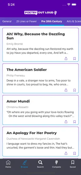 Game screenshot Poetry Out Loud apk
