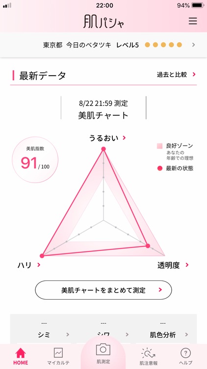 肌パシャ