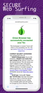 Secure Anonymous Browser screenshot #1 for iPhone