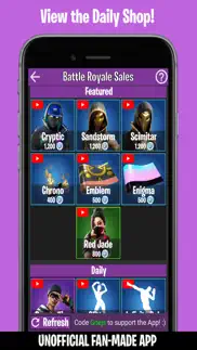 companion for fortnite iphone screenshot 1