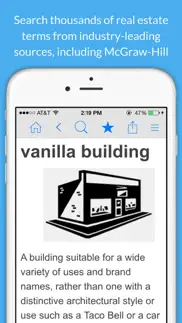 real estate dictionary iphone screenshot 1