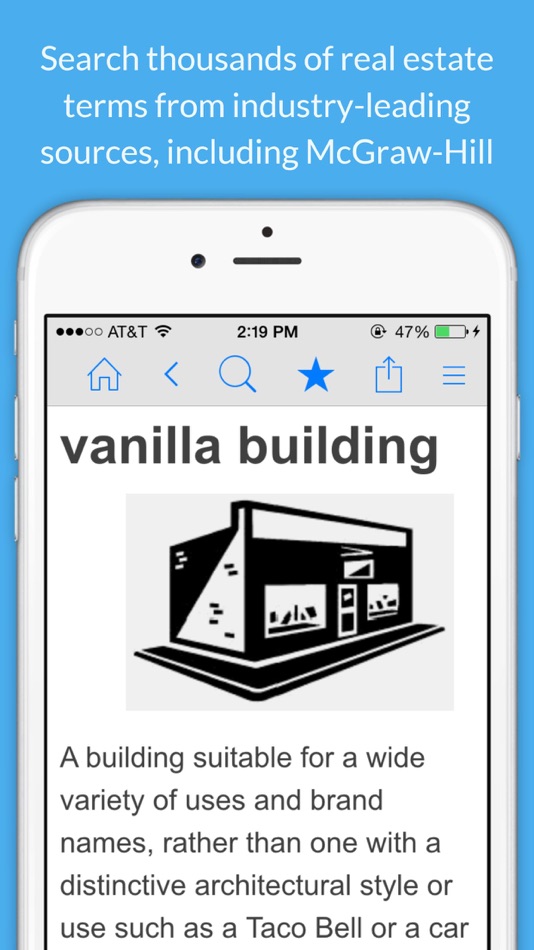 #1. Real Estate Dictionary (iOS) 由: Farlex, Inc.