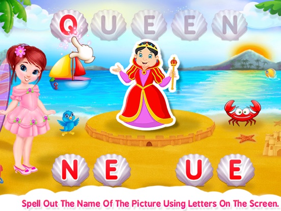 Screenshot #6 pour Princess ABC: Learn Spelling