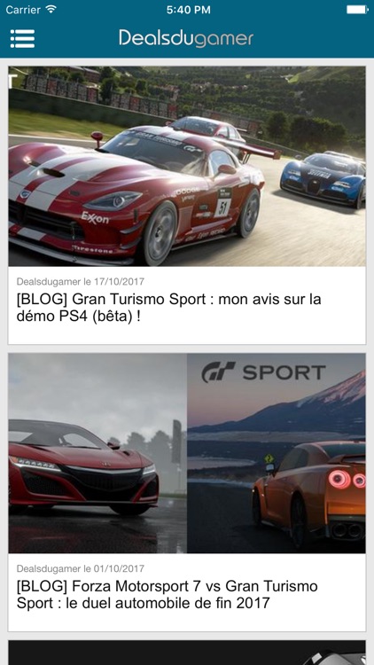 Dealsdugamer bons plans JV