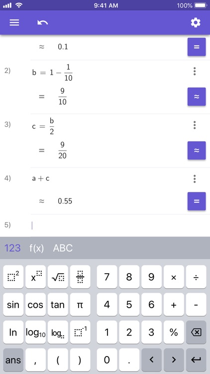 GeoGebra Scientific Calculator screenshot-3