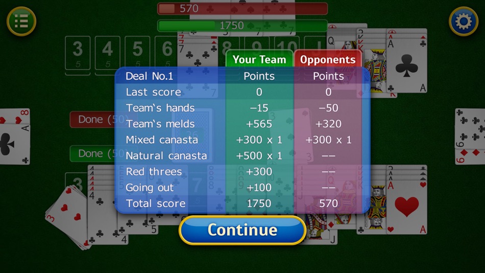 #2. Canasta. (iOS) 由: Sergey Skosyrev