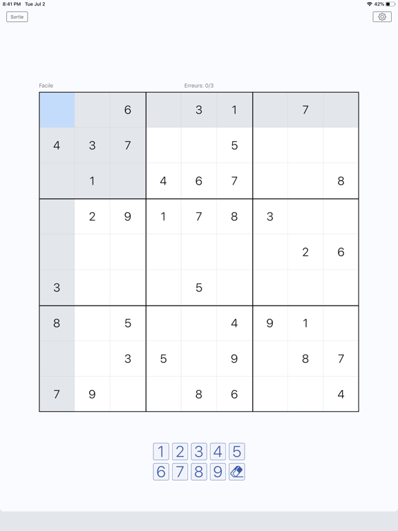 Screenshot #4 pour Sudoku - édition classique.