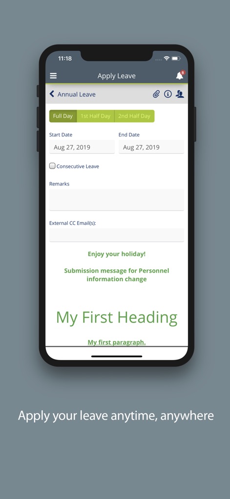 Unit4 HRMS - Business App | MWM