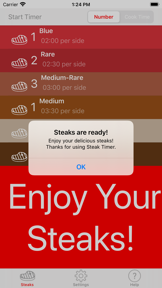 Steak Timer Pro screenshot