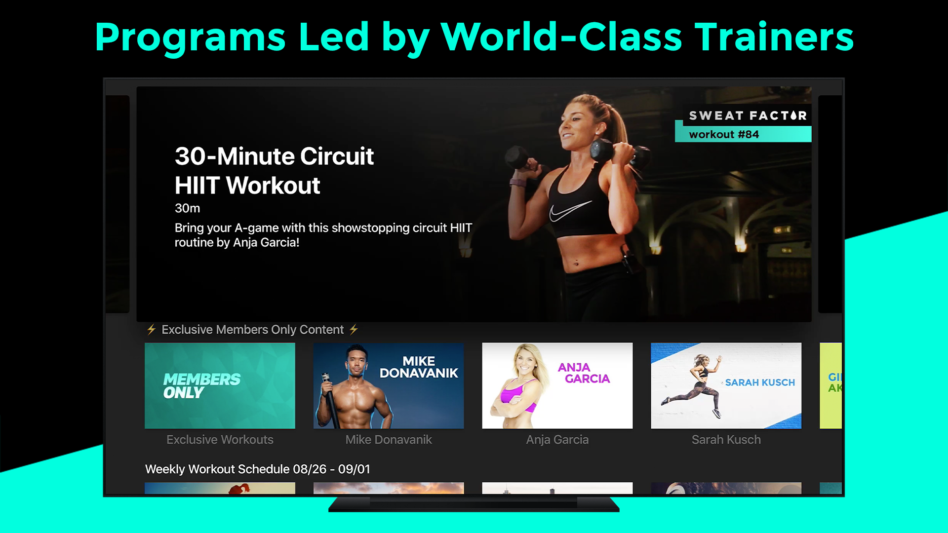 Sweat Factor — at home fitness