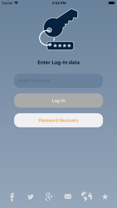 My Password - Manager Screenshot