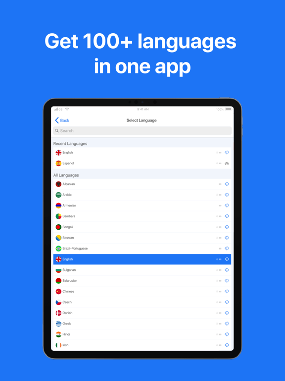 Translator Bot™ Translate Now iPad screenshot 4 - Utilities app
