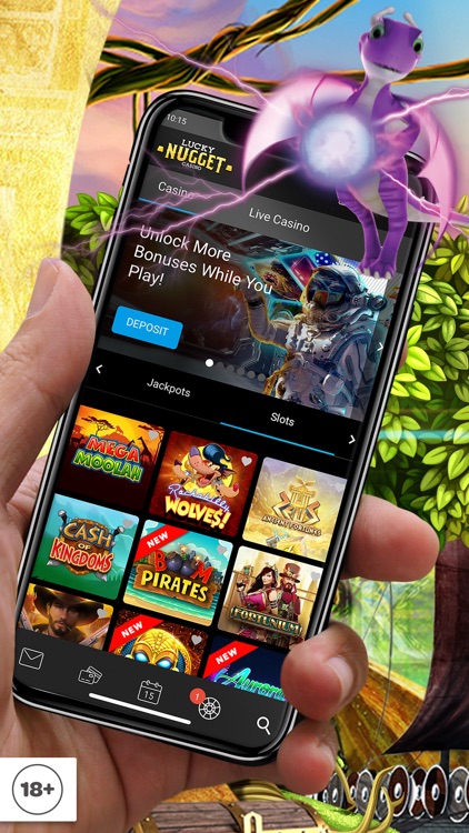 Lucky Nugget Online Casino screenshot-0