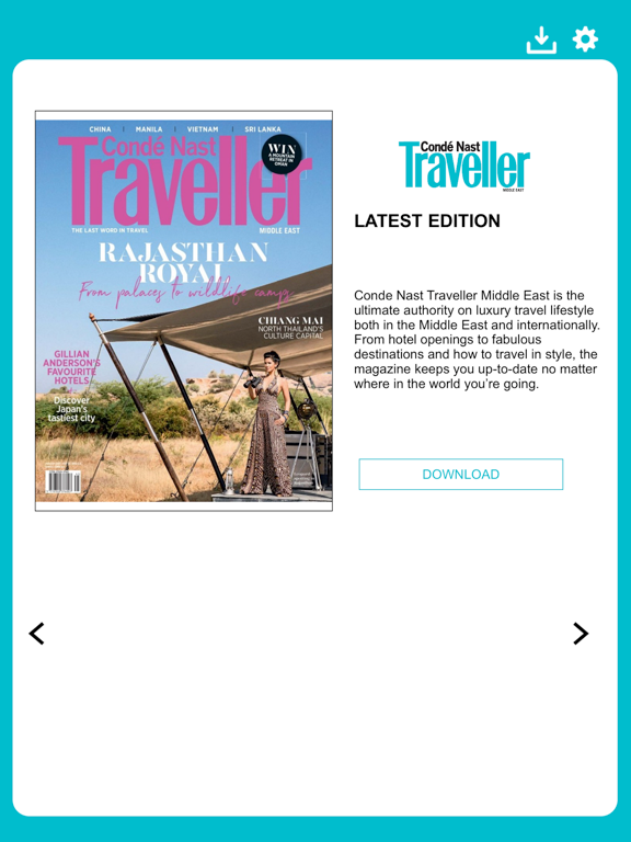 Screenshot #4 pour Conde Nast Traveller ME