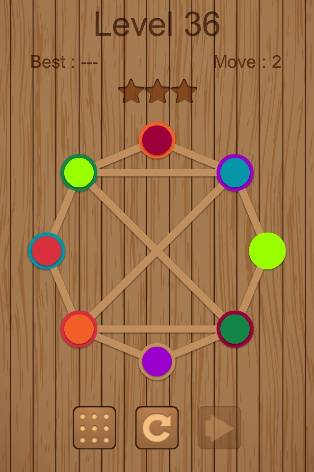Tangled Color-cute color game screenshot 3