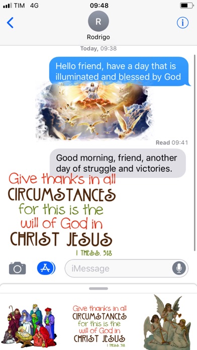 Screenshot #1 pour Bible Messages - Sticker Pack