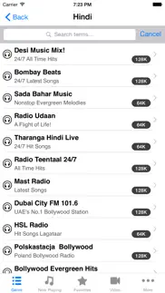 indian radio live fm station iphone screenshot 2