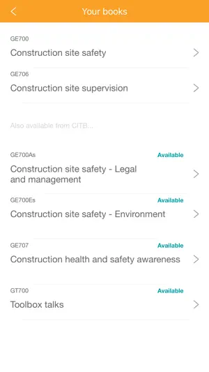 CITB HS&E Publications screenshot 3