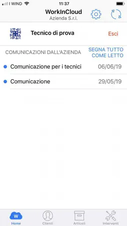 WorkInCloud screenshot 2