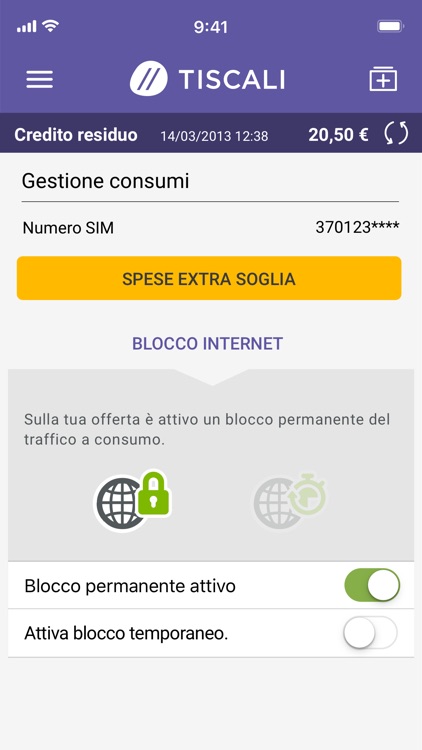 MyTiscali screenshot-8