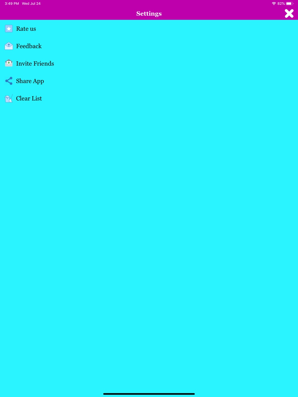 iPad screenshot