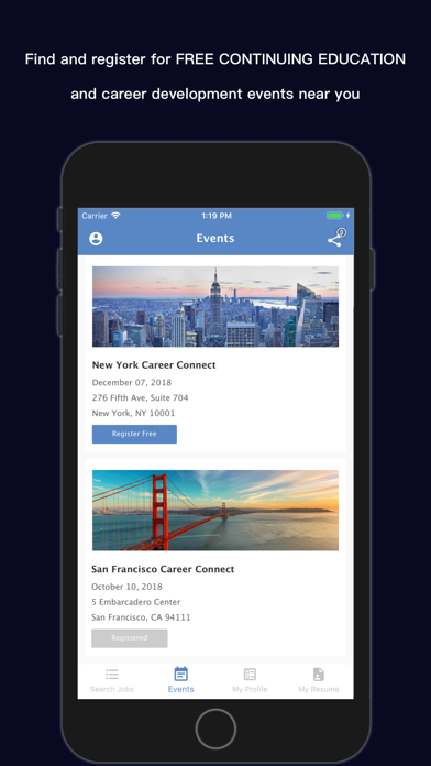 Screenshot #1 pour On Time Job Search