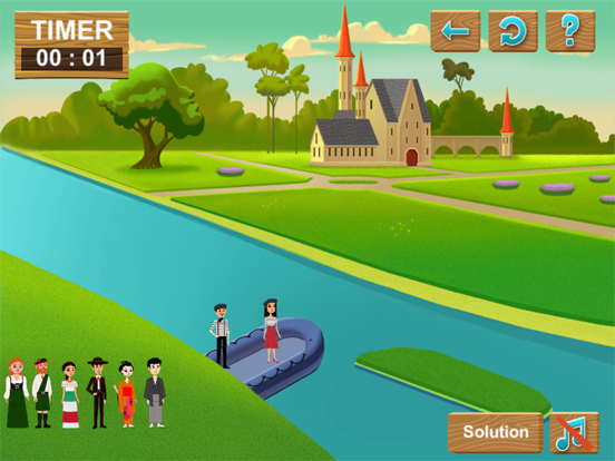 The River Tests - IQ Puzzle iPad app afbeelding 7