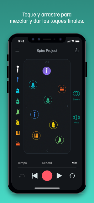 ‎Spire: Music Recorder & Studio Screenshot