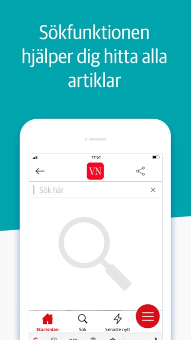 VN Nyheter Screenshot