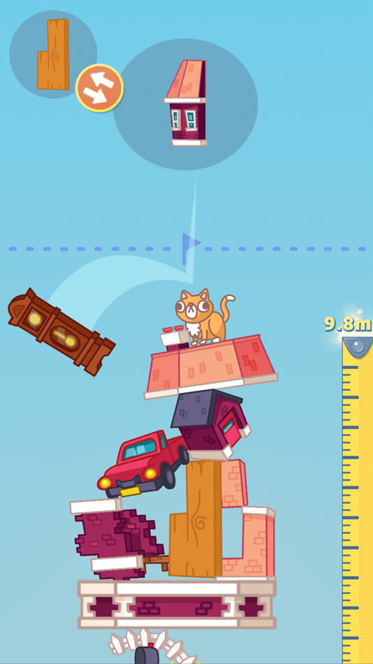 #4. House Stack (iOS) 由: Full Fat Productions Ltd