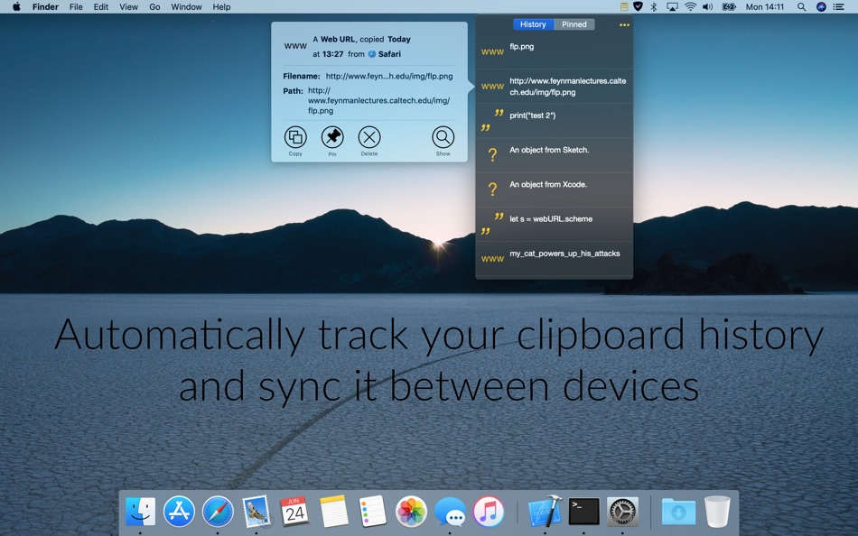 Nice Clipboard: synced history - 1.6.1 - (macOS)