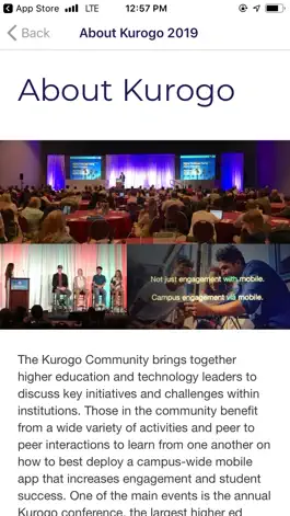Game screenshot Kurogo Higher Ed Community mod apk