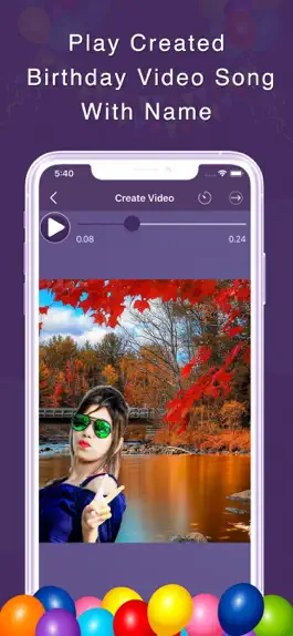Game screenshot Birthday Song With Name Maker mod apk