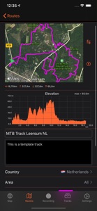 MTB-GPX Navigator screenshot #3 for iPhone