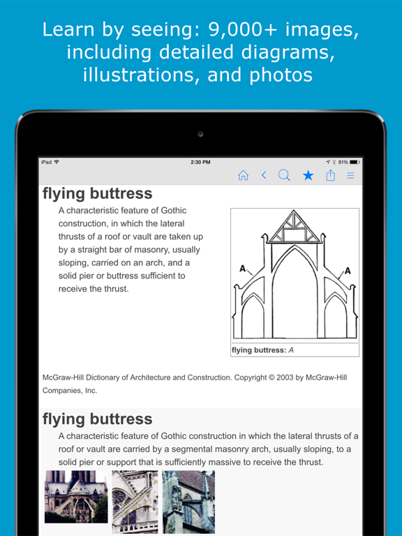 Architecture Dictionary - Architectural Terms and Definitions screenshot