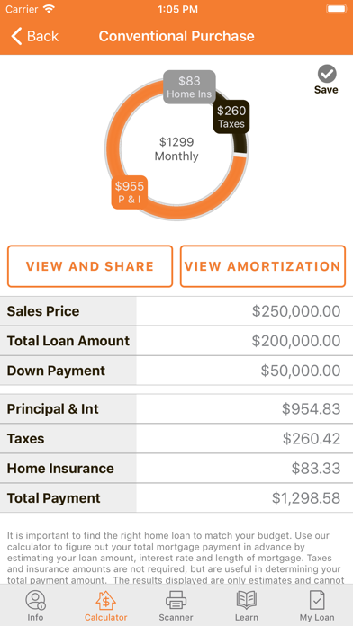 Direct Mortgage Loans Screenshot