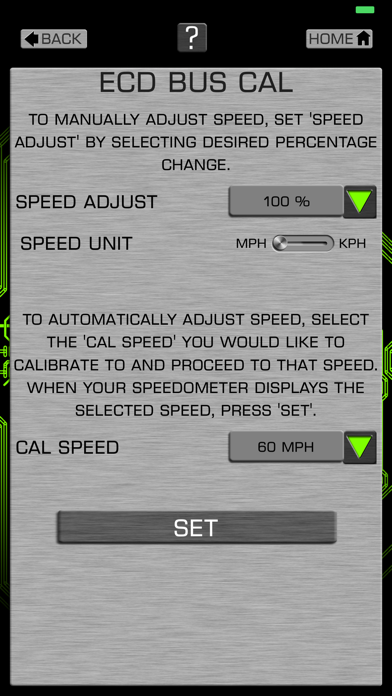 Dakota Digital Accessories Screenshot