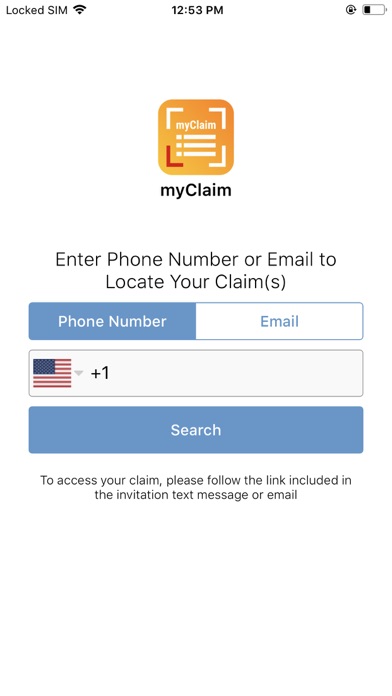 Livegenic myClaim Screenshot