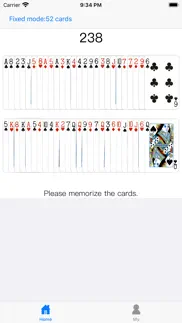 memorize poker training iphone screenshot 1